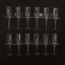 Load image into Gallery viewer, Clear Acrylic Floating Wall Mounted Wine Glass Rack