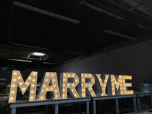 Load image into Gallery viewer, MARRY ME Marquee | Wedding/Proposal Decor Letters