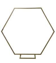 Load image into Gallery viewer, Hexagon Hoop Backdrop